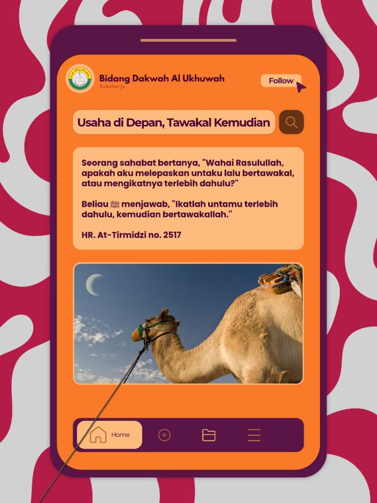 Usaha di Depan Tawakal Kemudian