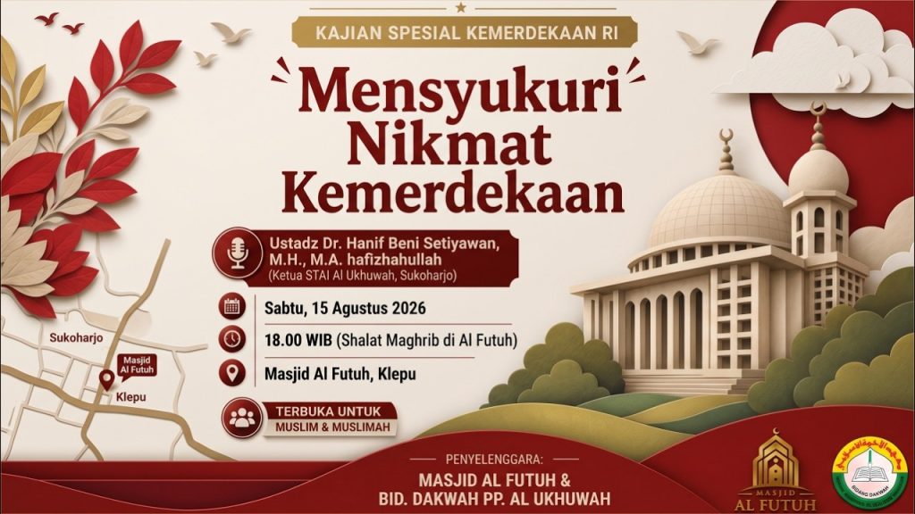 Mensyukuri Nikmat Kemerdekaan yang Hakiki