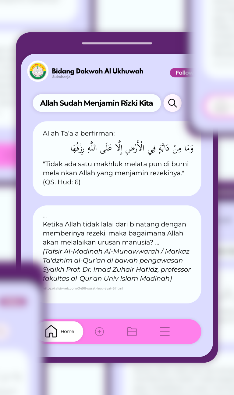 allah jamin rizki kita
