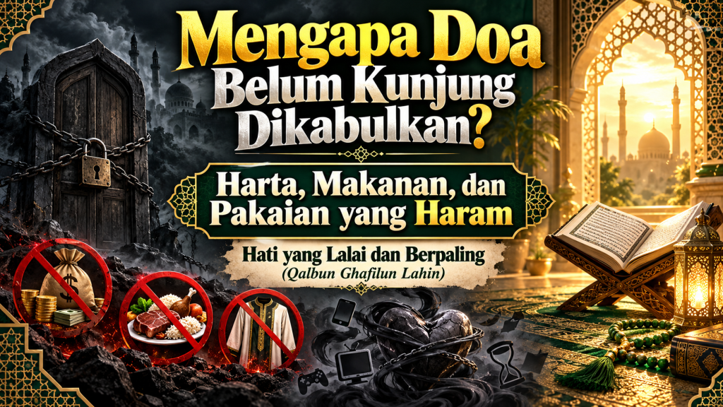 Mengapa Doa Belum Kunjung Dikabulkan? blocked prayers wealth, food, and heedless hearts