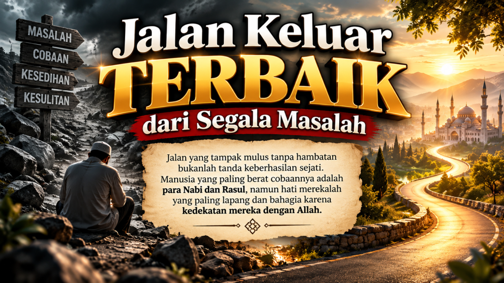 jalan keluar terbaik dari masalah