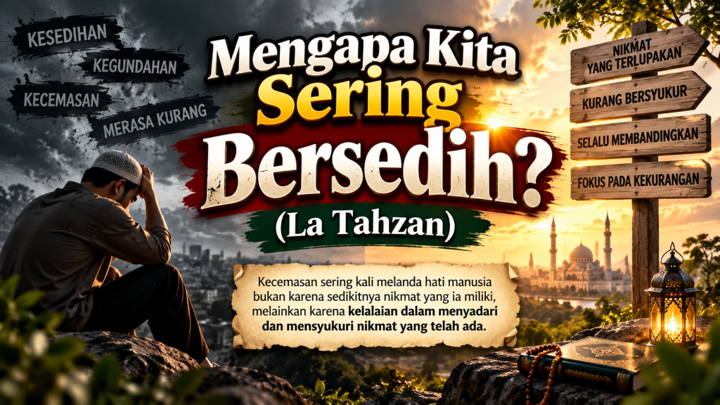 mengapa kita sering bersedih